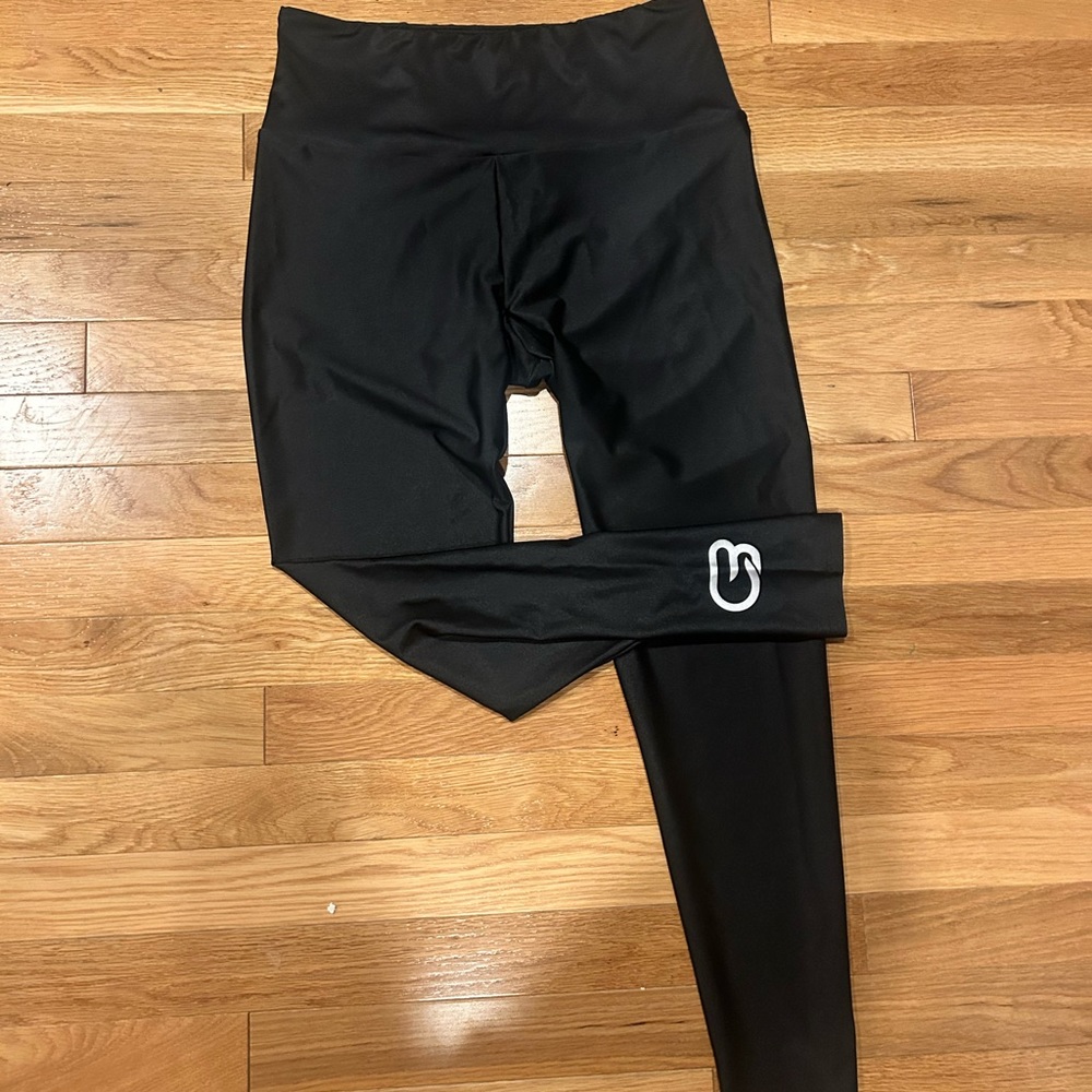 GOLDSHEEP X CYCLEBAR - CORE CB ANKLE LEGGING - BLACK/WHITE SIZE XL